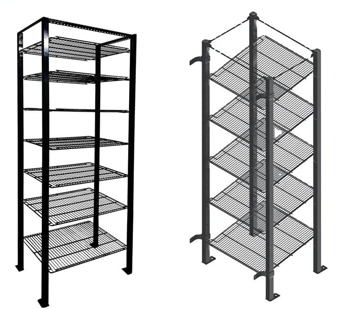 beer cave shelving