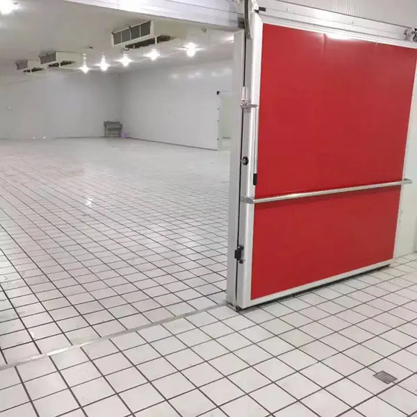 Cold room sliding door