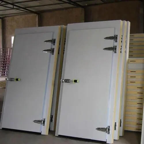 Walk in freezer doors